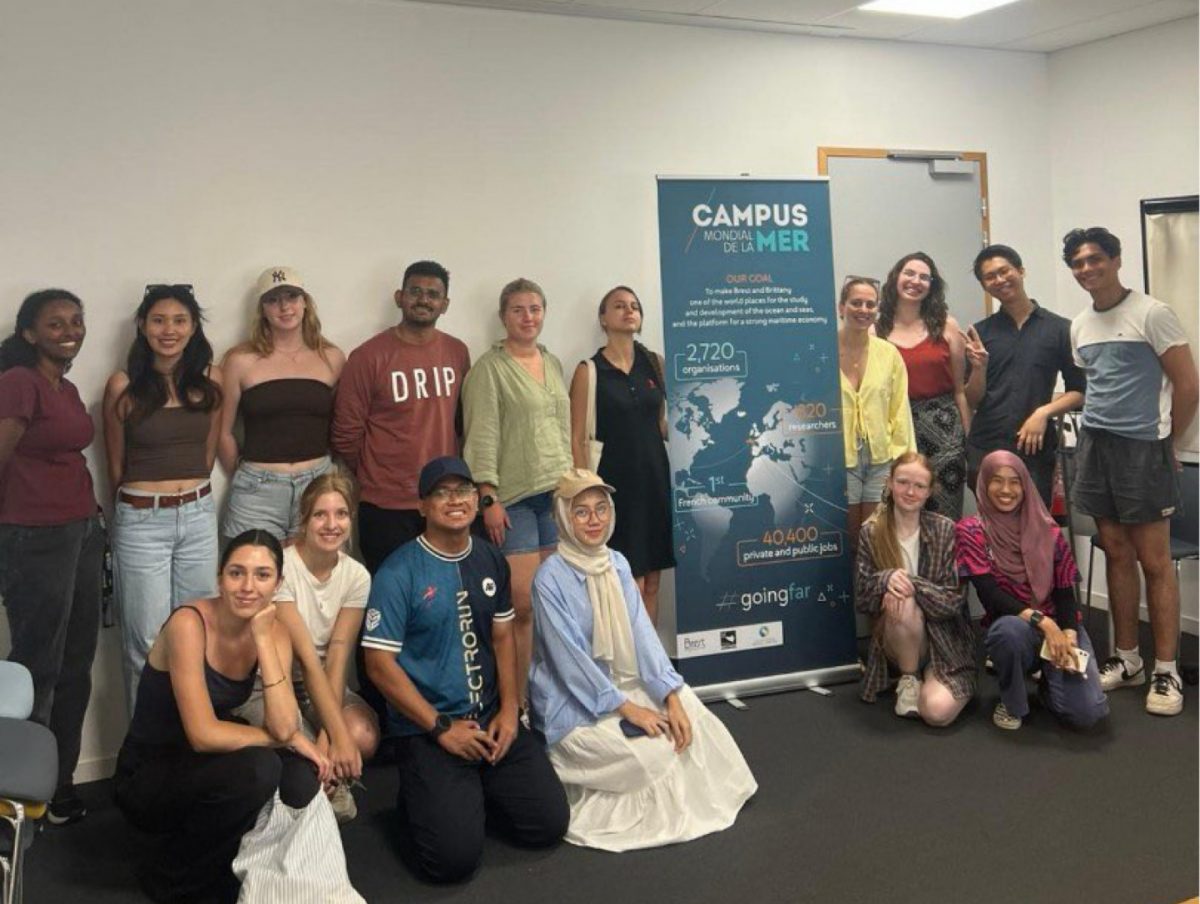 Des étudiants internationaux du CIEL découvrent l’écosystème maritime brestois
