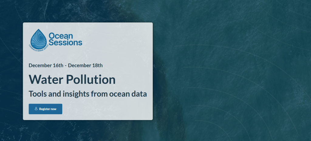 Ocean Sessions : Water Pollution Tools and insights from ocean data