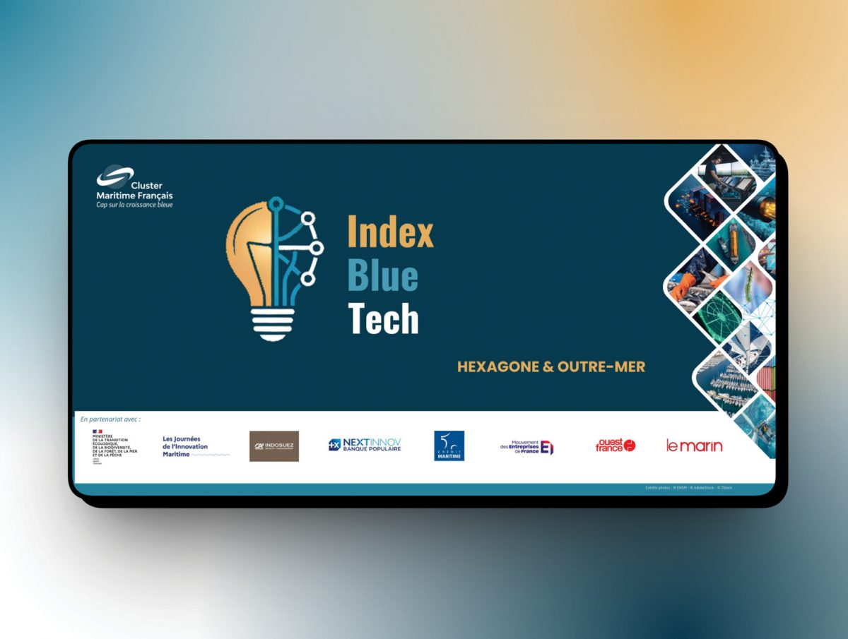 The Campus mondial de la mer community among the 40 startups selected in the Blue Tech Index