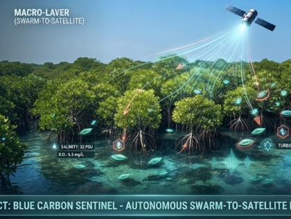 KUL06 - Blue Carbon Sentinel: Autonomous Swarm-to-Satellite Edge AI Mangrove Restoration Network