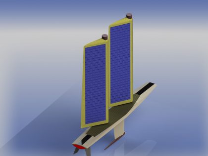 TOU05 - From different sensors such as high resolution night &day cameras and multibeam sounders, allow an AUV to know its environment for autonomous navigation, and the objects around it (above and below the surface) / Différents capteurs, tels que des 