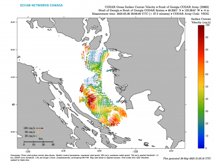 VIC04: Surface Current Drivers in the Strait of Georgia