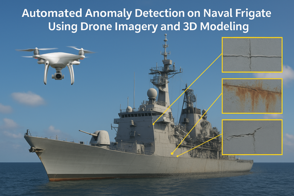 TOU03: Automated Anomaly Detection on Naval Frigate Structures Using Drone Photogrammetry