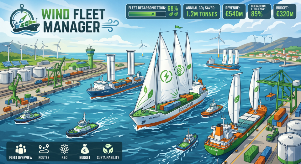 BRE04 WindFleet Manager: Sail Smart, Profit Green, Rule the Seas!