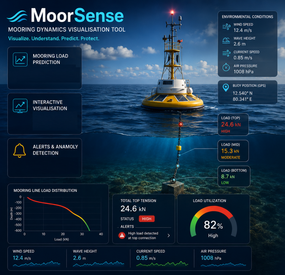 CHE04 - MoorSense-Mooring Dynamics Visualisation Tool