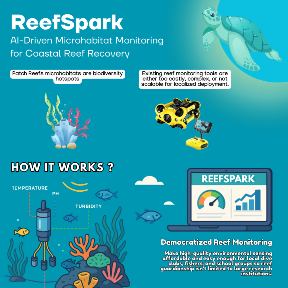 KUL10: reefSpark: Lighting Up Hidden Reef Signals Through Data and AI